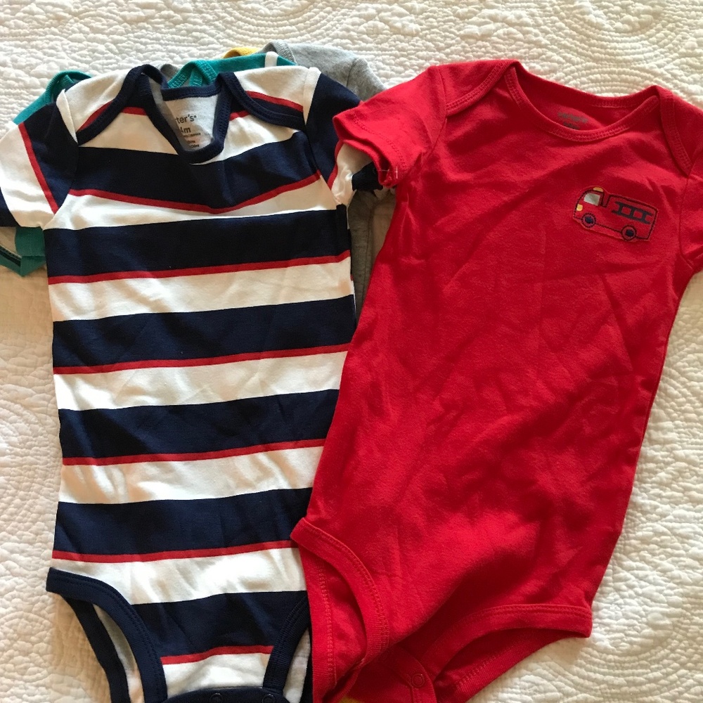 Brand new 24 month 5 piece short sleeve onesies